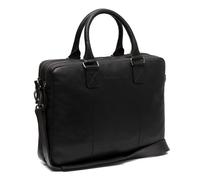 The Chesterfield Brand Fabian Maletín Piel 40 cm Compartimento para el portátil negro