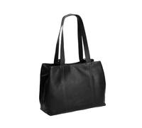 The Chesterfield Brand Wax Pull Up Bolsa de hombro Piel 36.5 cm negro