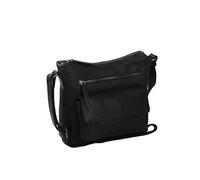 The Chesterfield Brand Wax Pull Up Bolsa de hombro Piel 25 cm negro