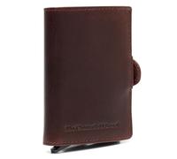 The Chesterfield Brand Lagos Estuche para tarjetas de crédito Protección RFID Piel 6.5 cm marrón