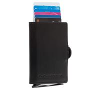 The Chesterfield Brand Lagos Tarjetero Bloqueo RFID Piel natural 6.5 cm negro