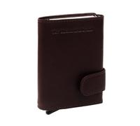 The Chesterfield Brand Leicester Estuche para tarjetas de crédito Protección RFID Piel 7 cm marrón
