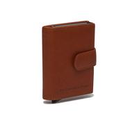 The Chesterfield Brand Leipzig Tarjetero Bloqueo RFID Piel natural 7.5 cm marrón