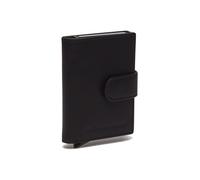 The Chesterfield Brand Leipzig Tarjetero Bloqueo RFID Piel natural 7.5 cm negro