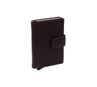 The Chesterfield Brand Loughton Tarjetero Bloqueo RFID Piel natural 7 cm marrón