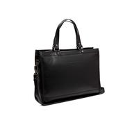 The Chesterfield Brand Manly Bolsa de hombro Piel natural 40 cm Compartimento para el portátil negro