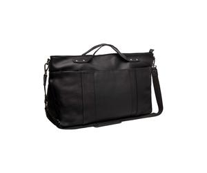 The Chesterfield Brand Mark Bolsa de viaje fin de semana Piel natural 58 cm negro