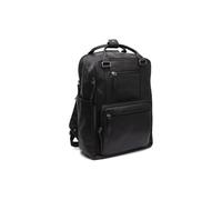 The Chesterfield Brand Calden Mochila urbana Piel natural 40 cm Compartimento para el portátil negro