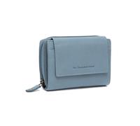 The Chesterfield Brand Orveta Cartera Bloqueo RFID Piel natural 13 cm azul petróleo