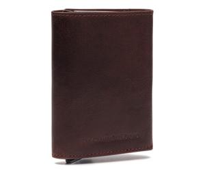 The Chesterfield Brand Paris Estuche para tarjetas de crédito Protección RFID Piel 7 cm marrón