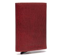The Chesterfield Brand Paris Estuche para tarjetas de crédito Protección RFID Piel 7 cm rojo