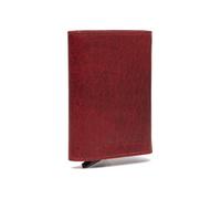 The Chesterfield Brand Paris Tarjetero Bloqueo RFID Piel natural 7 cm rojo