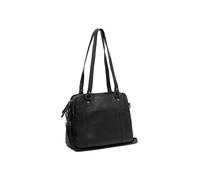 The Chesterfield Brand Porlezza Bolsa de hombro Piel 31 cm negro