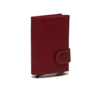 The Chesterfield Brand Portland Tarjetero Bloqueo RFID Piel natural 7 cm rojo