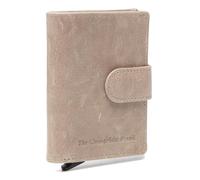The Chesterfield Brand Prague Estuche para tarjetas de crédito Protección RFID Piel 7 cm beige