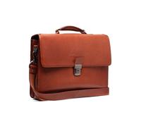 The Chesterfield Brand Salvatore Maletín Mensajero Piel natural 42 cm Compartimento para el portátil marrón