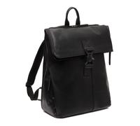 The Chesterfield Brand Cow Wax Pull Up Savona Mochila negro, cuero, unisex, 14L