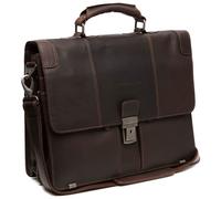 The Chesterfield Brand Stuttgart Maletín Piel 38 cm Compartimento para el portátil marrón