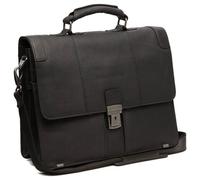 The Chesterfield Brand Stuttgart Maletín Piel 38 cm Compartimento para el portátil negro