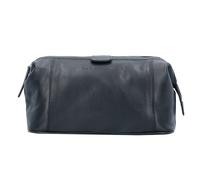 The Chesterfield Brand Vince Bolsa de aseo Piel 29 cm negro