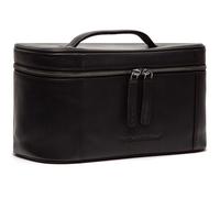 The Chesterfield Brand Wax Pull Up Bolsa de aseo Piel 29 cm negro
