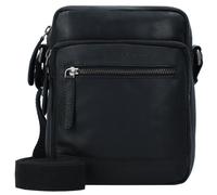 The Chesterfield Brand Wax Pull Up Bolsa de hombro Piel 17 cm negro