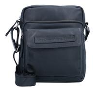 The Chesterfield Brand Wax Pull Up Bolsa de hombro Piel 21 cm negro