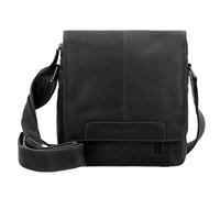 The Chesterfield Brand Wax Pull Up Bolsa de hombro Piel 22 cm negro