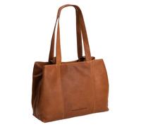 The Chesterfield Brand Wax Pull Up Bolsa de hombro Piel natural 36.5 cm marrón