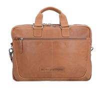 The Chesterfield Brand Wax Pull Up Maletín Piel 40 cm Compartimento para el portátil marrón