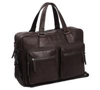 The Chesterfield Brand Wax Pull Up Maletín Piel 43 cm Compartimento para el portátil marrón