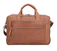 The Chesterfield Brand Wax Pull Up Maletín Piel 44 cm Compartimento para el portátil marrón