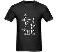 The Chic Nile Rodgers Bernard Edwards - Camiseta S-5XL, color negro, Negro, 3XL