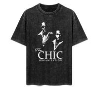 The Chic Nile Rodgers Bernard Edwards Mens T-Shirt Unisex Black Top tee M