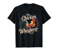 The Chicken Whisperer, divertido y vintage, amante de la granja de gallos Camiseta