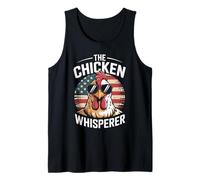The Chicken Whisperer Retro | Funny Vintage Chicken Farmer Camiseta sin Mangas