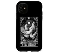The Chicks Chicken Farm Farm Tarot Card Witchy Hen Carcasa para iPhone 11