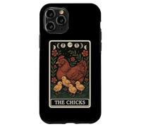 The Chicks Chicken Farm Farm Tarot Card Witchy Hen Carcasa para iPhone 11 Pro