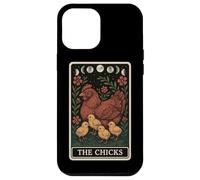 The Chicks Chicken Farm Farm Tarot Card Witchy Hen Carcasa para iPhone 12 Pro MAX