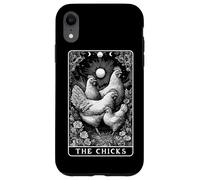 The Chicks Chicken Farm Farm Tarot Card Witchy Hen Carcasa para iPhone XR