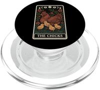 The Chicks Chicken Farm Farm Tarot Card Witchy Hen PopSockets PopGrip para MagSafe