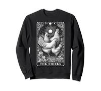 The Chicks Chicken Farm Farm Tarot Card Witchy Hen Sudadera