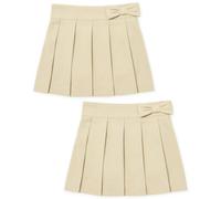 The Children's Place Baby Girls and Toddler Girls Pleated Skort Sandy