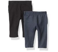 The Children's Place baby girls And Toddler Leggings Pants Black/ True Indigo- 2 Pack 12-18 Months US