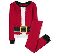 The Children's Place Baby Girls Family Matching Christmas Holiday Sets, Snug Fit 100% Cotton, Adult, Big Kid, Toddler, Pajama Set, Santa Suit, 6 US