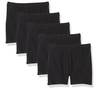 The Children's Place Girls Basic Cartwheel Short Black 5 Pack X-Larg