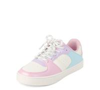 The Children's Place Tenis casuales con cordones para niñas, Multicolor., 2 Big Kid