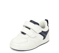 The Children's Place Tenis Casuales de Uso Diario para bebés y niños pequeños, Blanco Multi Low Top, 24 EU