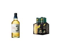 The Chita Suntory Single Grain Japanese Whisky 43%, 700ml + Schweppes Selection Ginger Ale, Bebida Jengibre Refrescante - Vidrio, Pack 4x20cl