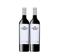 The Chocolate Block - Ideal para Maridar con Carne y Comida Mediterránea - Pack 2 Botellas 75cl